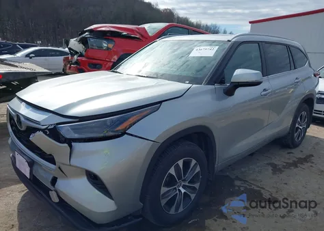 2024 Toyota Highlander Xle from USA, damaged, VIN 5TDKDRBH8RS554076